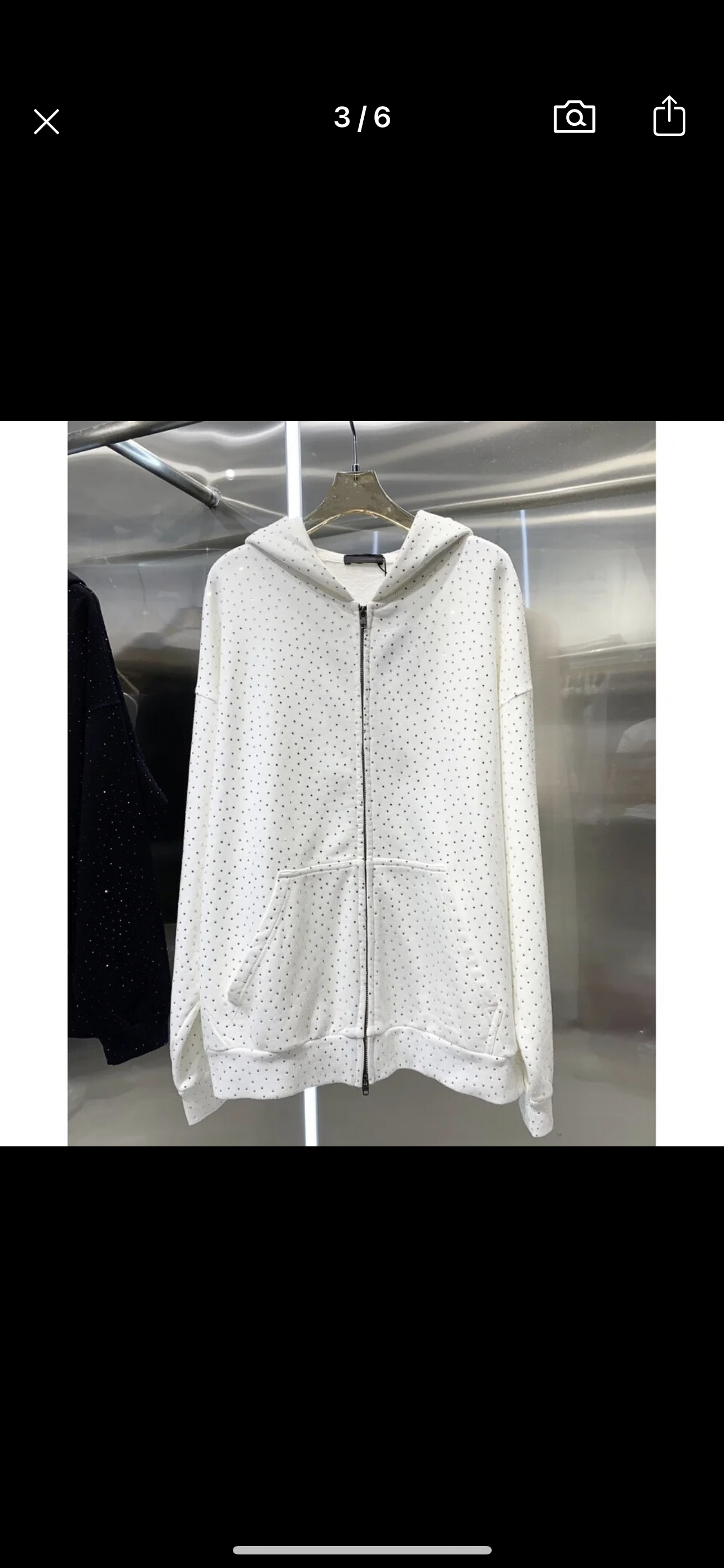 MARS RHINESTONE HOODIE