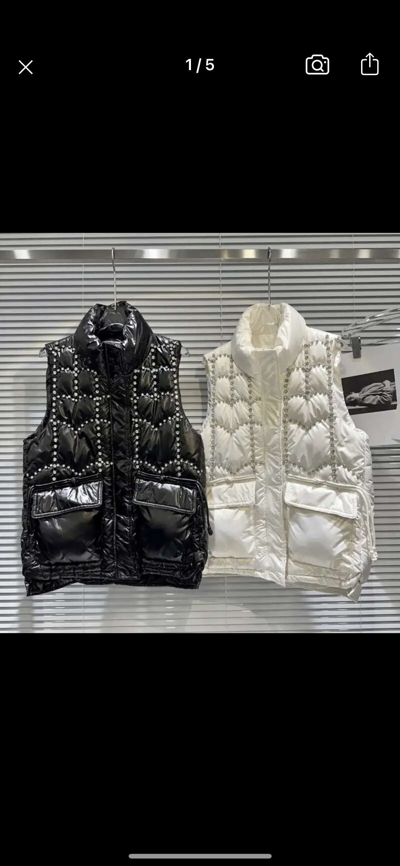 RHINESTONE PUFFER