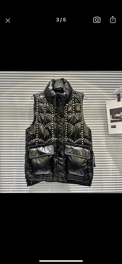 RHINESTONE PUFFER