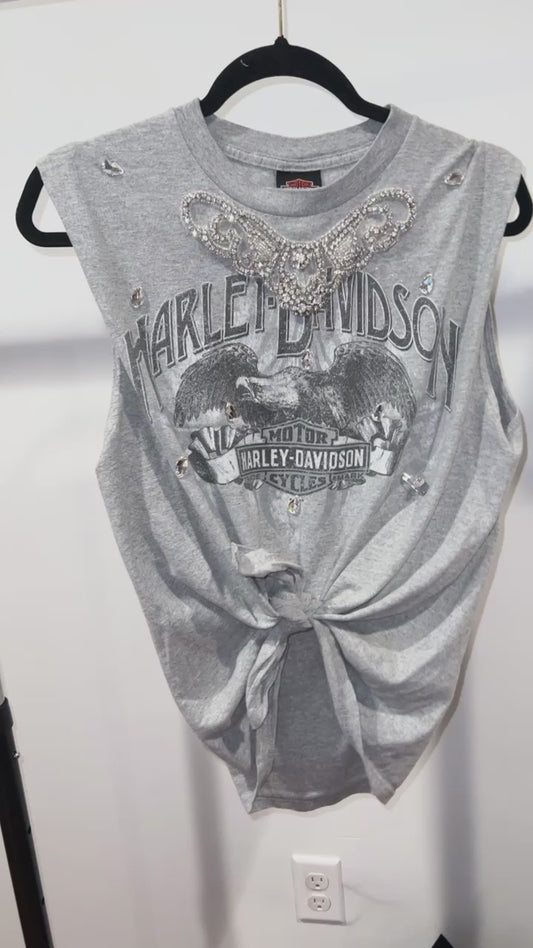 HARLEY CUSTOM VINTAGE TEE